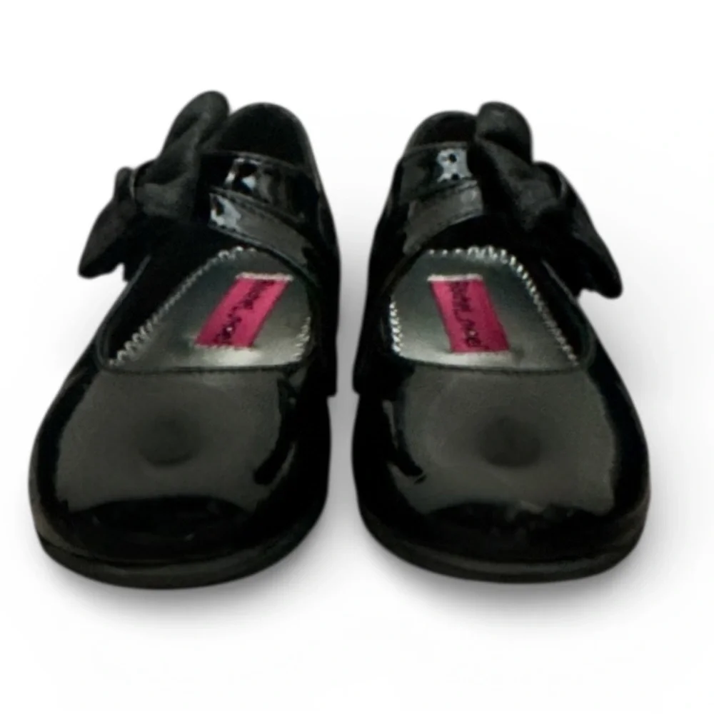Authentic Rachel Shoes little toddler girl patent bow Mary Jane dress shoes 13